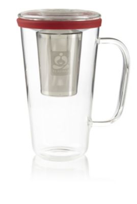Teavana Austin Glass Infuser Mug Linkdog